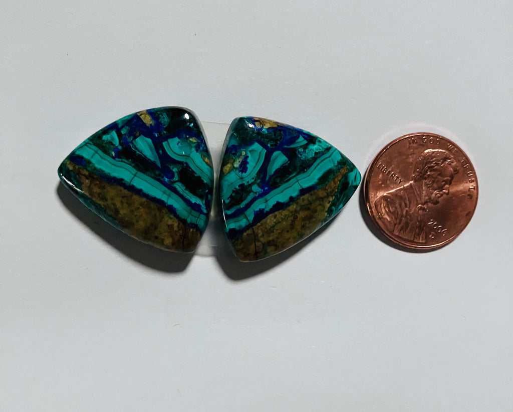 Azurite Malachite Pair V 833