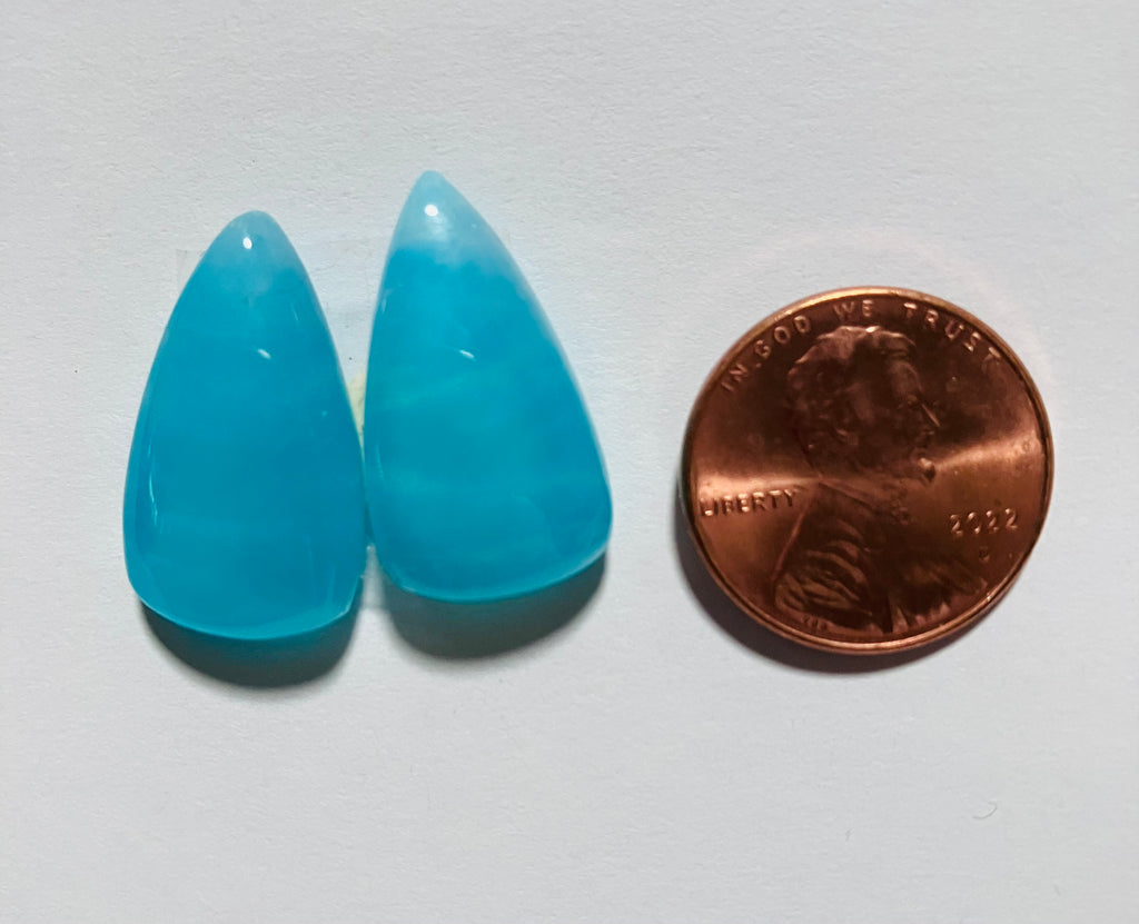 V 120 Kingman Sleeping Beauty Turquoise Pair