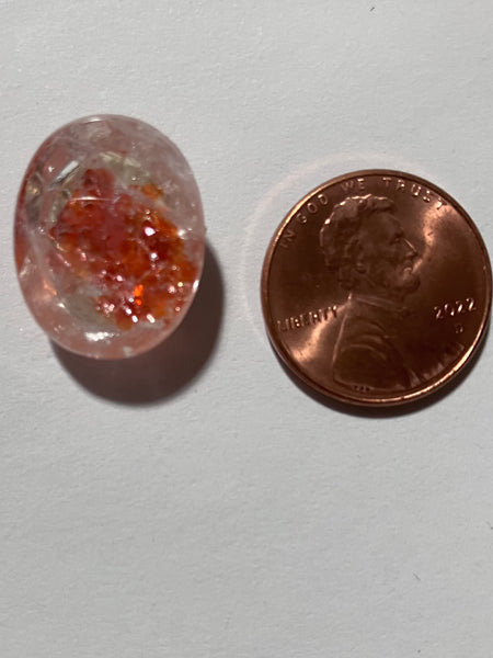 V 228 Quartz Inclusion Pendant