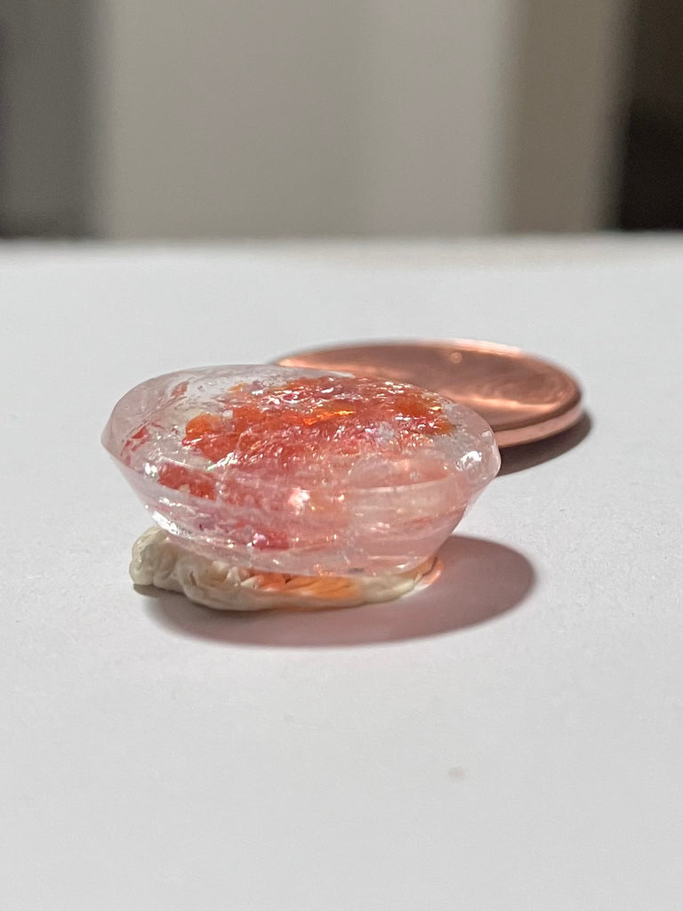 V 228 Quartz Inclusion Pendant