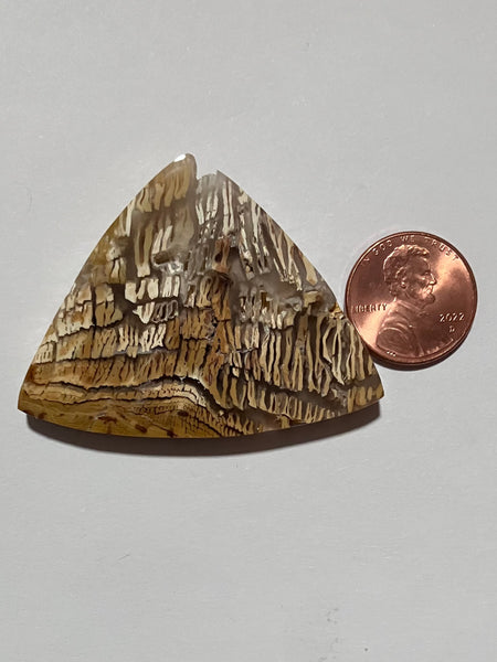 V 170 Howardite Pendant with Drusy pockets