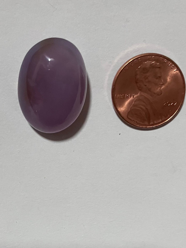 V 169 Purple Chalcedony Pendant