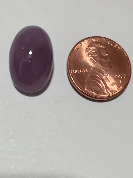 V 702 Purple Chalcedony Pendant