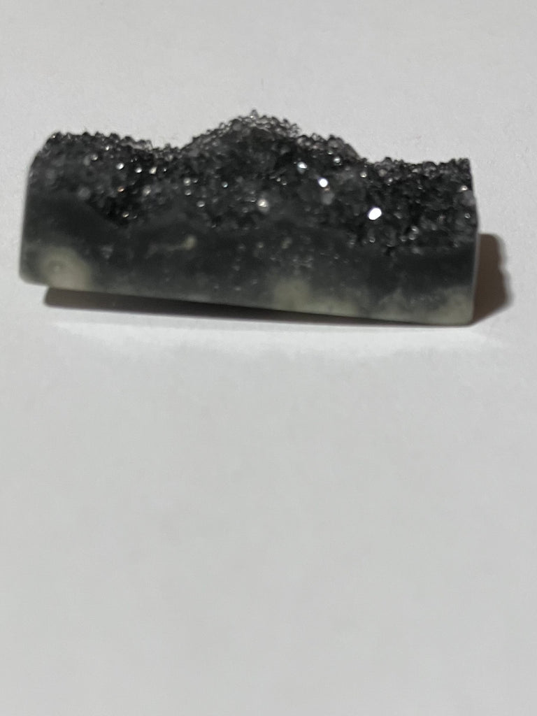 X 54 Drusy Psilomelane Pendant