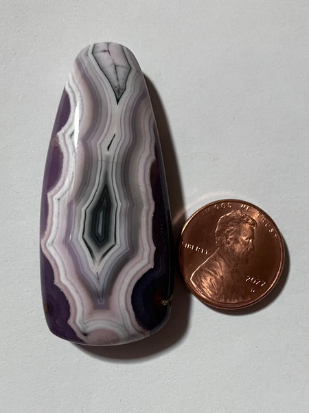 Z 50 Purple Passion Agate Pendant