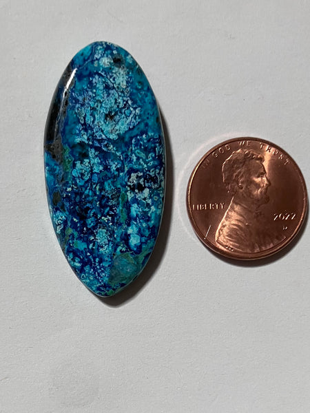 V 650 Blue Bird Azurite Pendant
