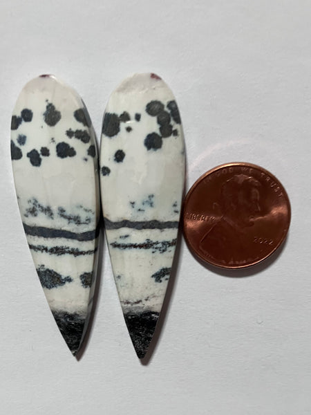 J 24 Appaloosa Jasper Pair