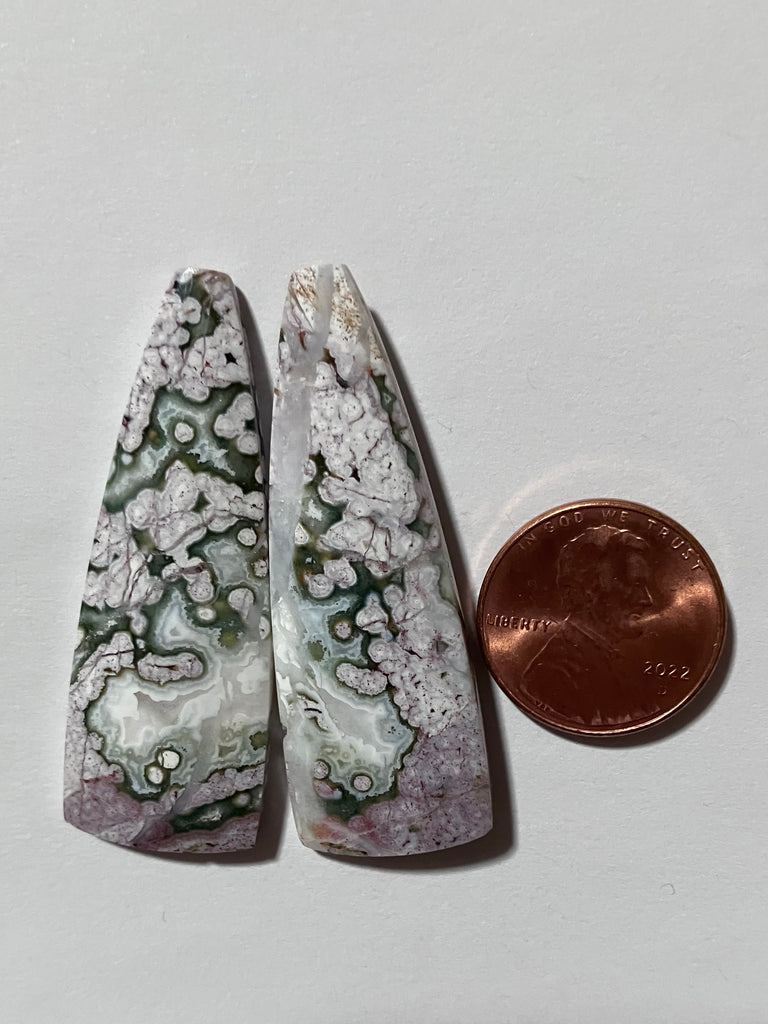 J 13 River Jasper pair
