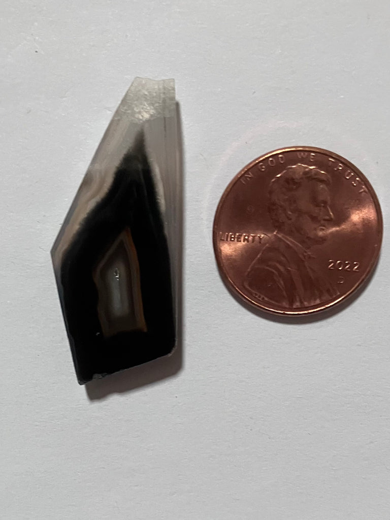 Z 64 Polyhedral Agate Pendant