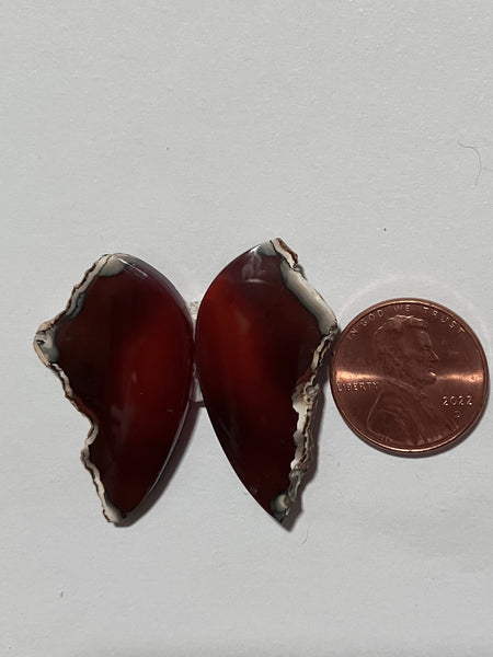 Z 47 Sumatran Agate Pair