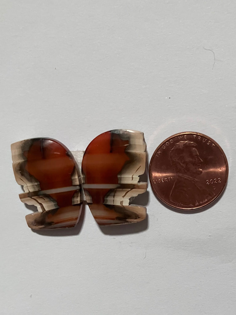 Z 49 Sumatran Agate Pair