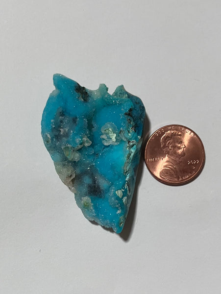 X 50 Chrysocolla Drusy Pendant