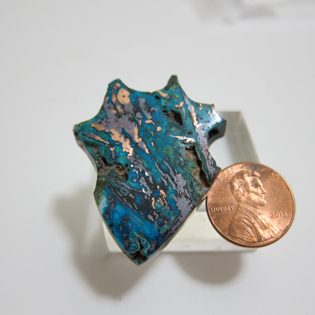 Blue Opal / Native Copper V 637