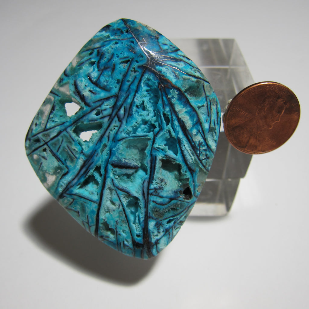 Blue Opal With Native Copper /Bud Stanley V 742