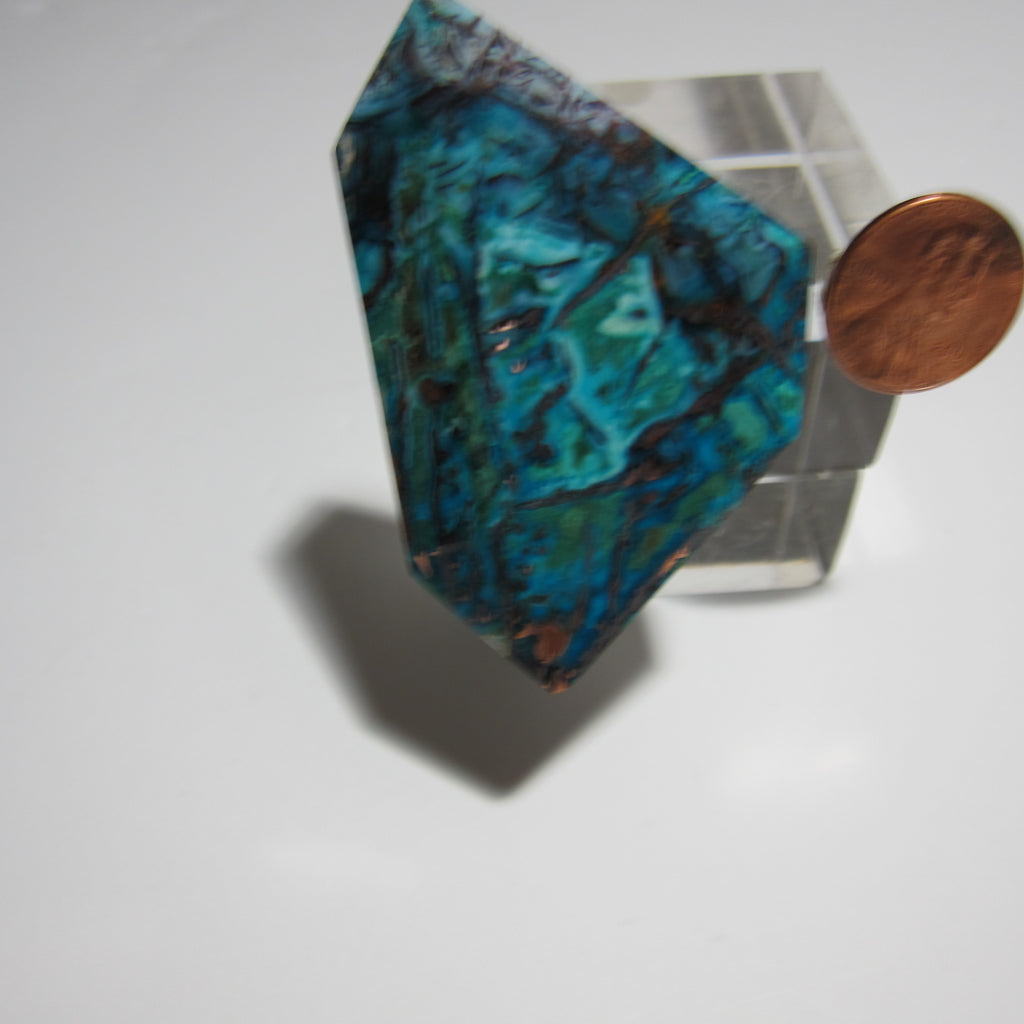 Blue Opal With Native Copper /Bud Stanley V 744